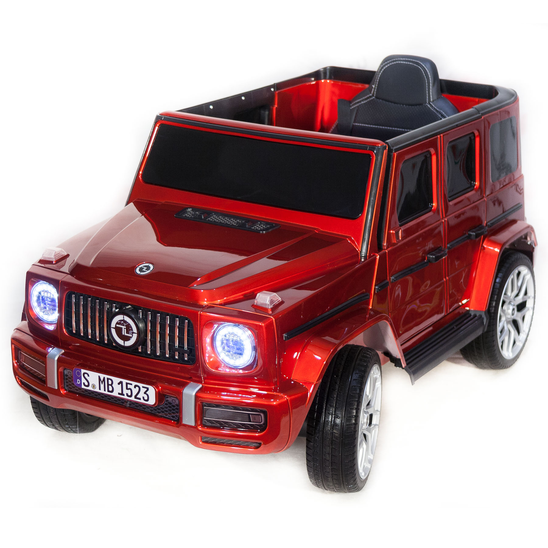 ToyLand Электромобиль Джип Mercedes Benz G63 mini YEH1523, красный V8_красный