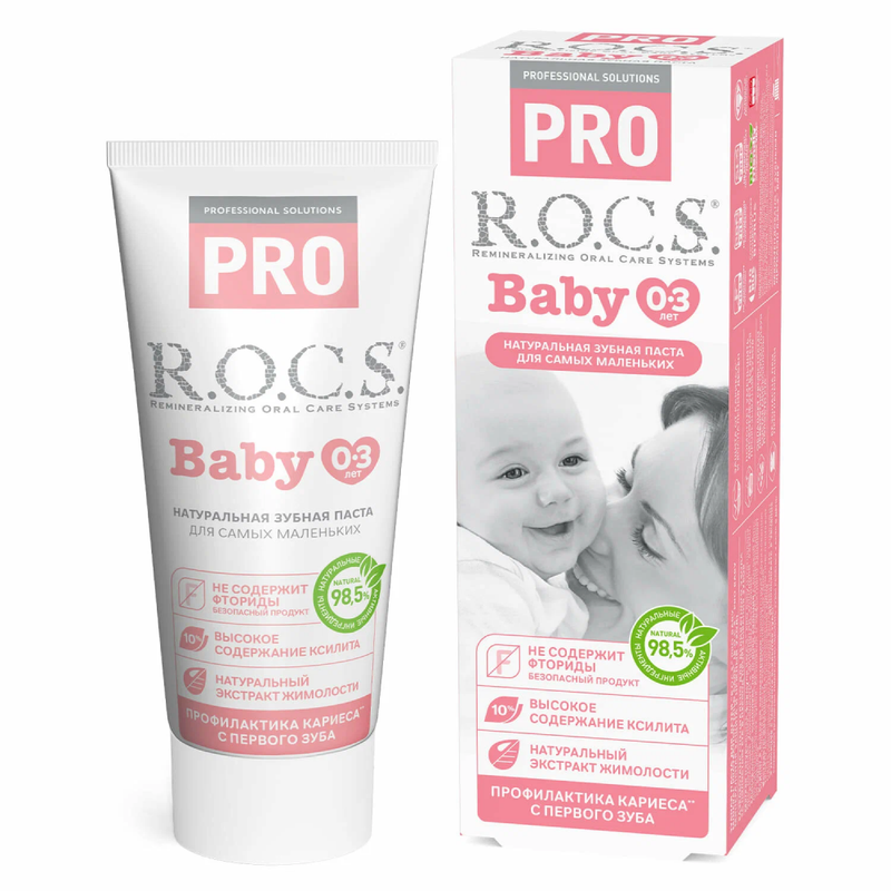 Зубная паста детская R.O.C.S. Baby Pro